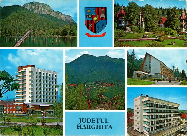 129 - Harghita - Stat. Lacu Rosu, Stat. Borsec, Miercurea Ciuc, Baile Tusnad,